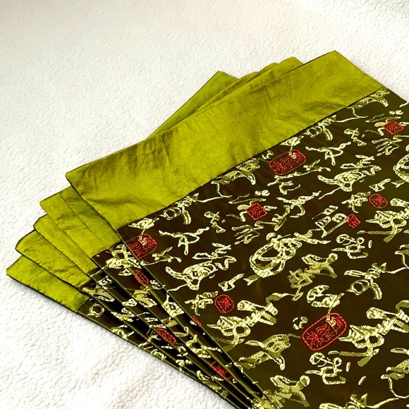 🆕 NEW 6 Placemats & chopstick holder - Picture 3 of 5